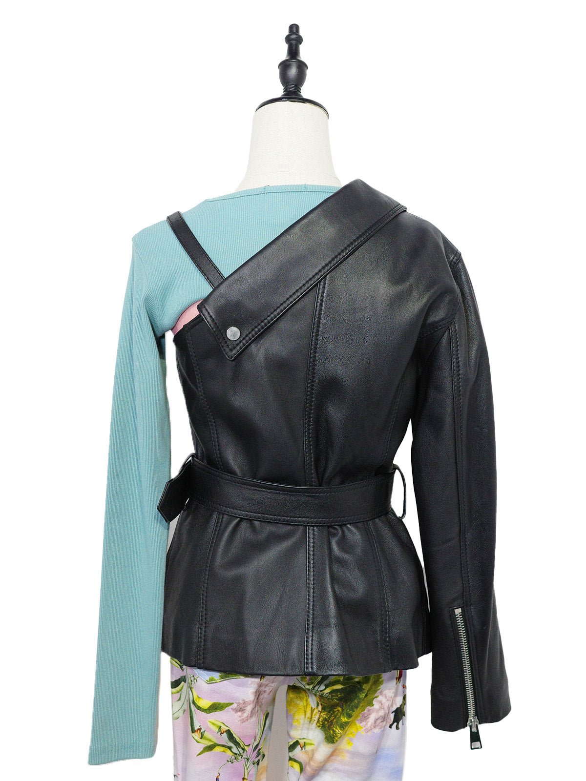 ワンショルダーレザージャケット – bed - Urban Vintage & Mode Select