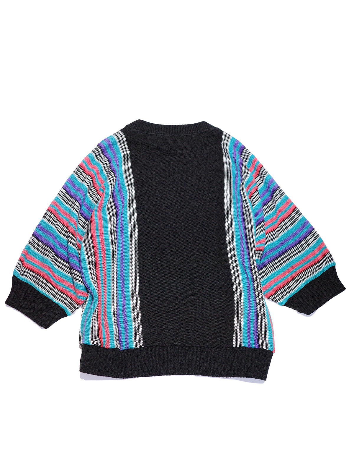 ストライプ柄サマーニットトップス – bed - Urban Vintage & Mode