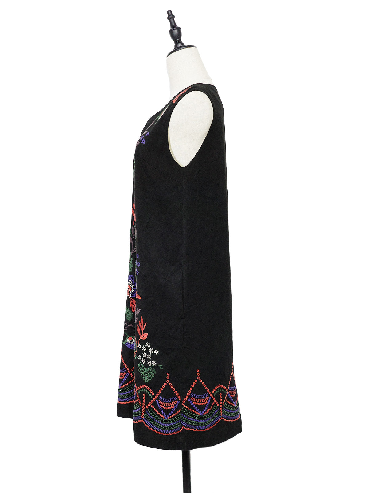 VIVIENNE TAM 刺繍ベロアワンピース – bed - Urban Vintage & Mode