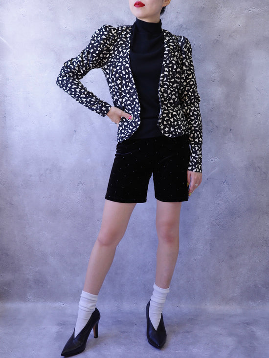【Used】<br>モノトーンダブルブレストジャケット