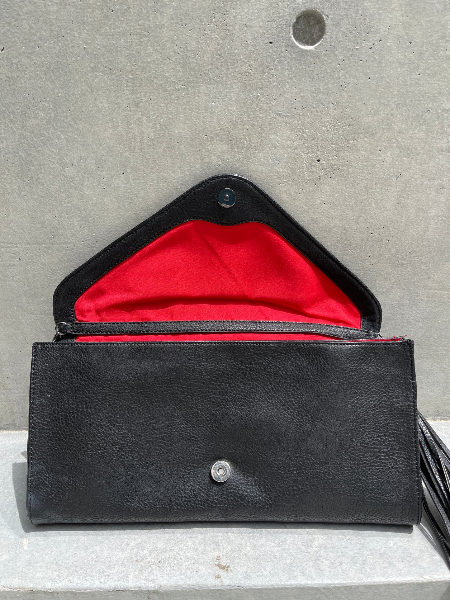 【Used】<br>タッセルレザーバッグ