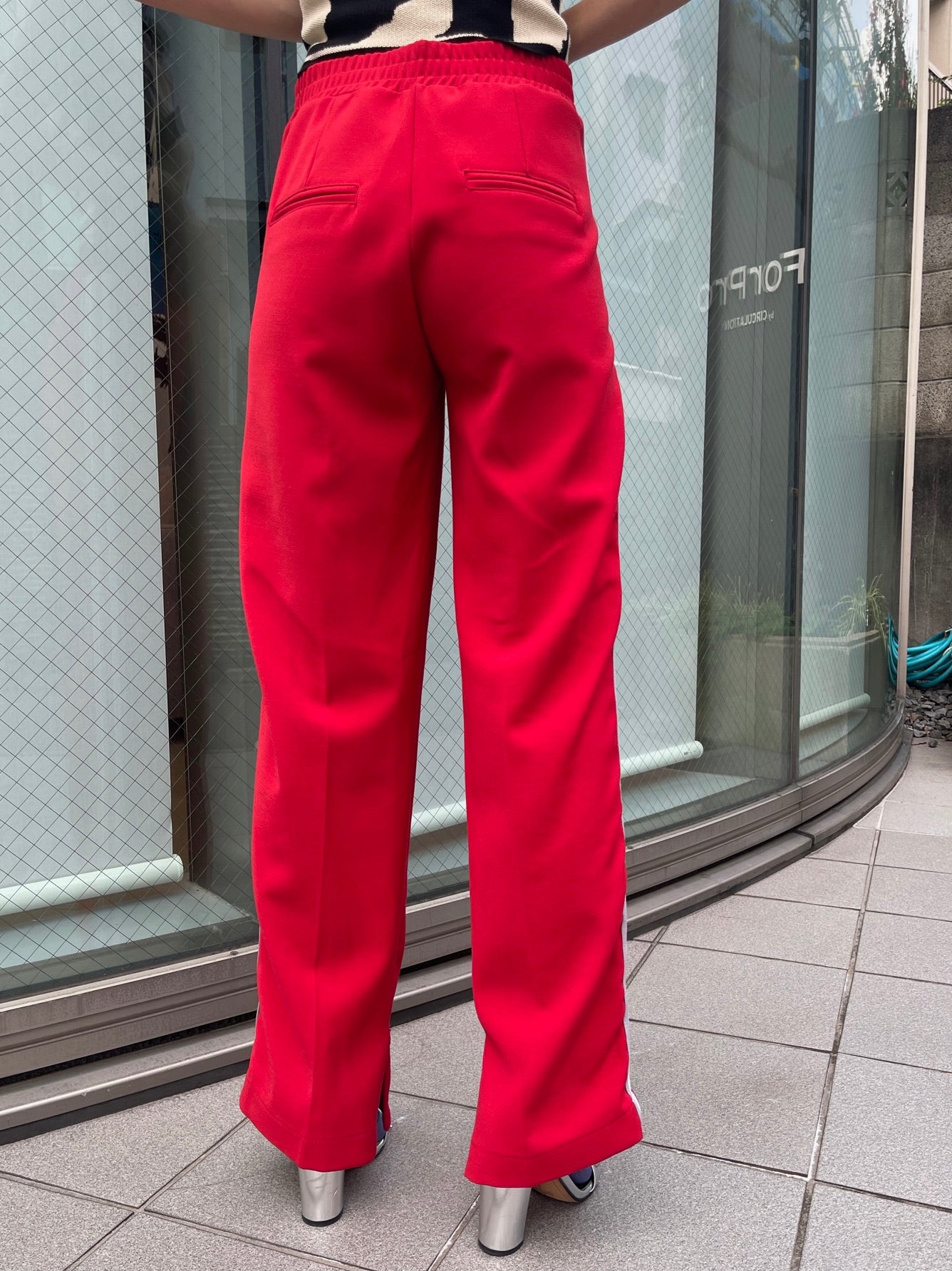 【Used】<br>"Andersson Bell"サイドラインストレートパンツ