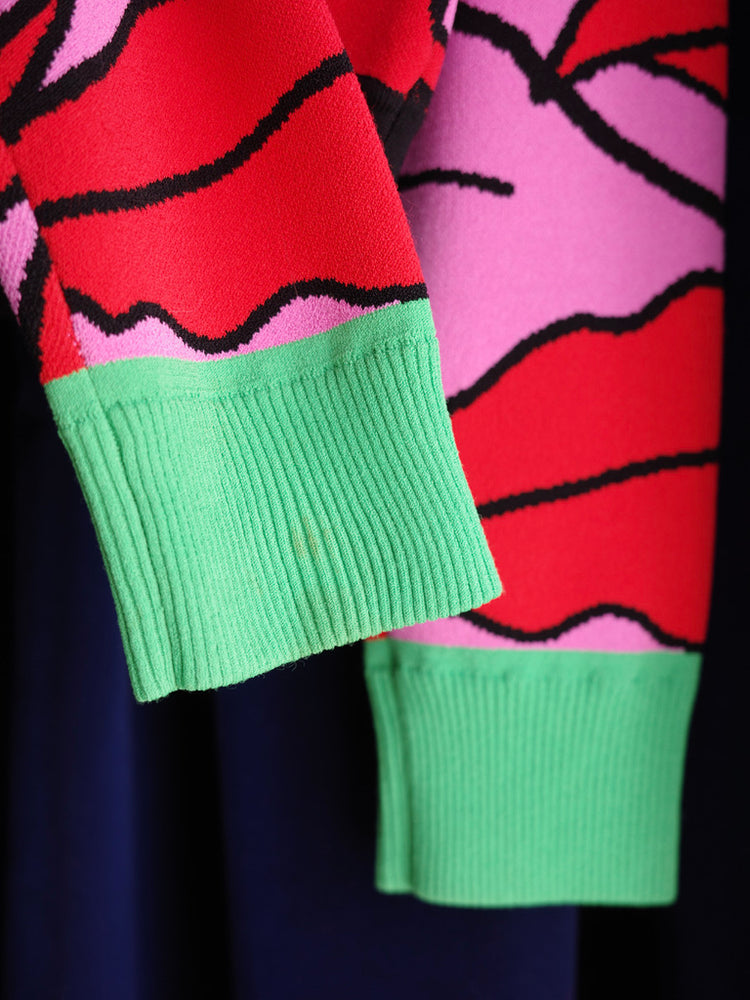 
                      
                        DIANE VON FURSTENBERG リーフ柄トップス
                      
                    