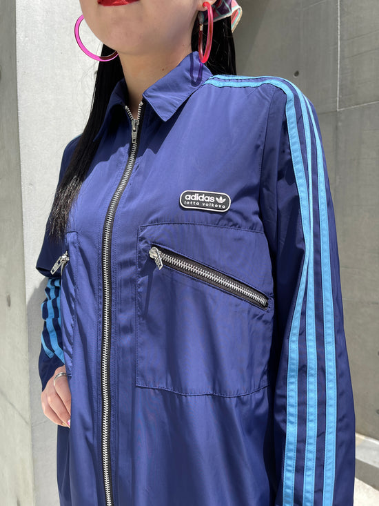 【Used】<br>"Lotta Volkova × adidas"トラックジャンプスーツ