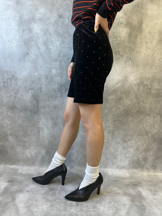 【Used】<br>  "JADED LONDON"  ベロアバミューダパンツ
