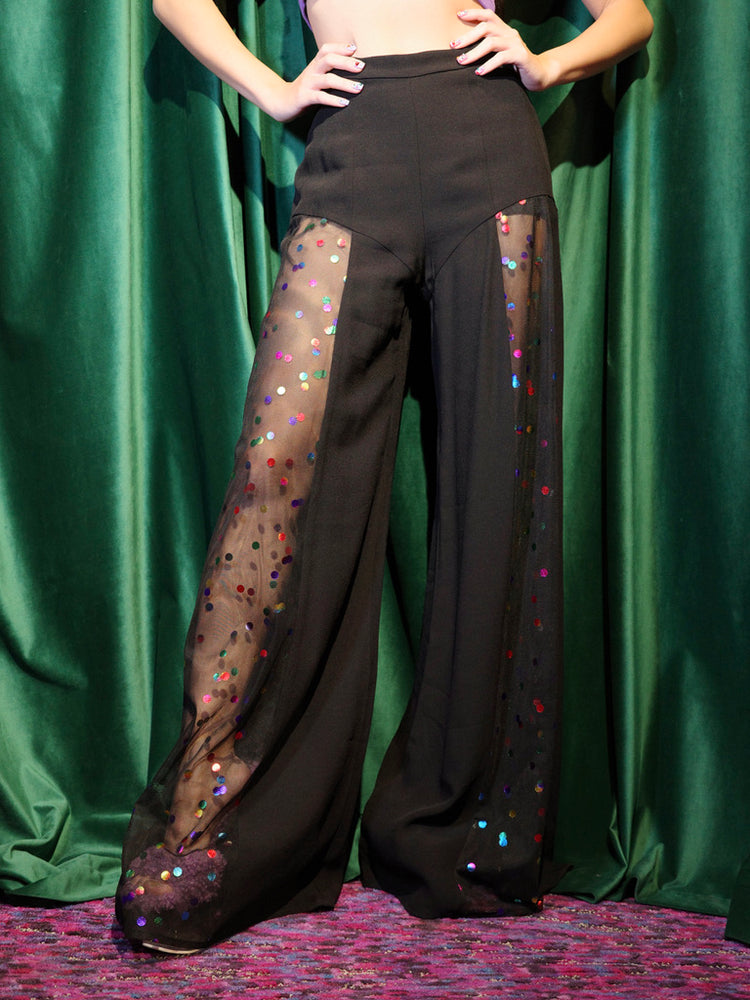 
                      
                        STAUD　レインボードッドワイドパンツ
                      
                    