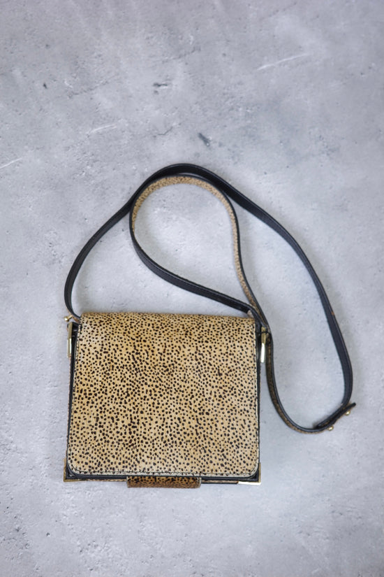 【Used】<br>”LOEFFLER RANDALL”ハラコレザーバッグ