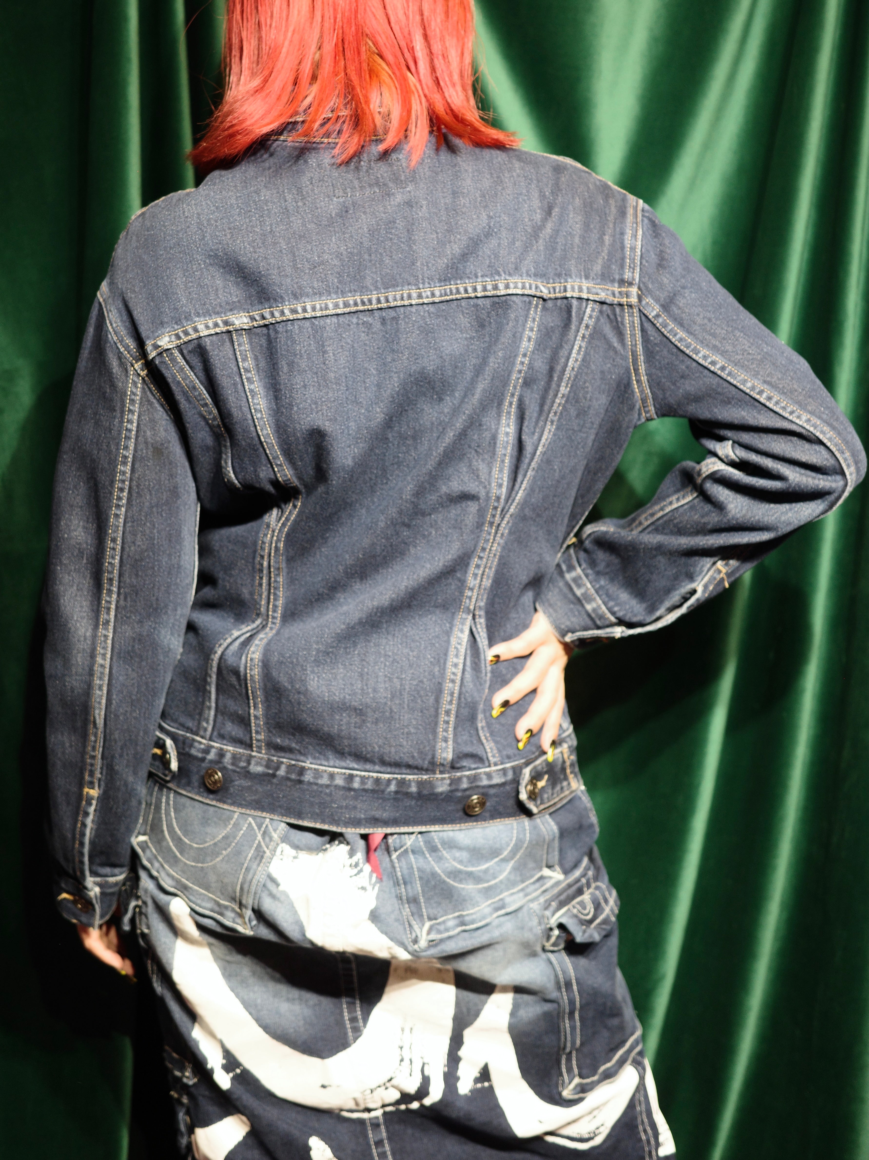 タック入りデニムジャケット – bed - Urban Vintage & Mode