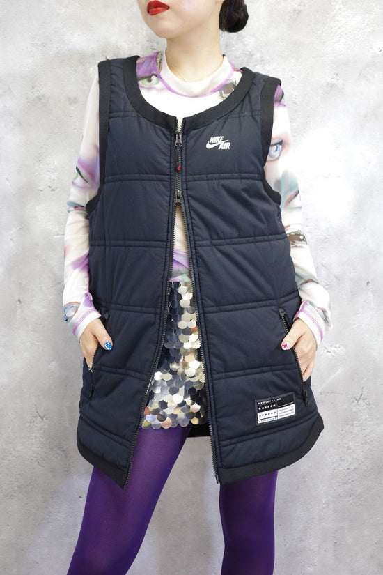 【Used】<br>"NIKE"中綿ロングベスト