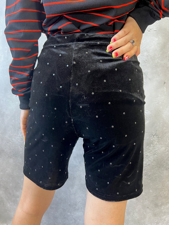 【Used】<br>  "JADED LONDON"  ベロアバミューダパンツ