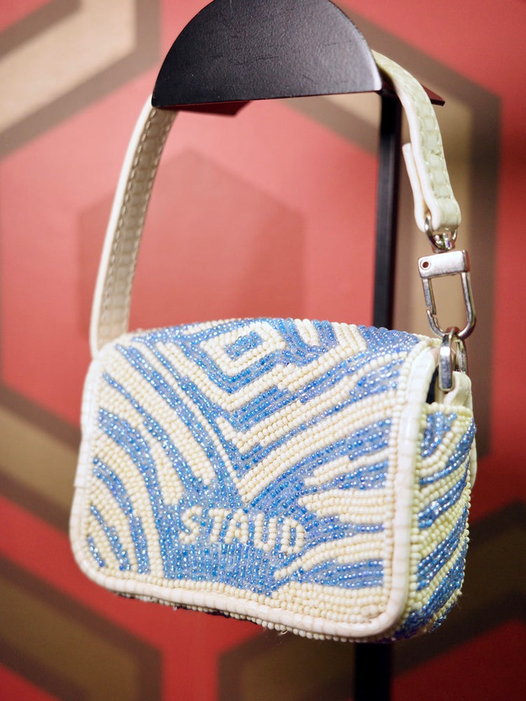 
                      
                        STAUD ビーズマイクロミニバッグ
                      
                    