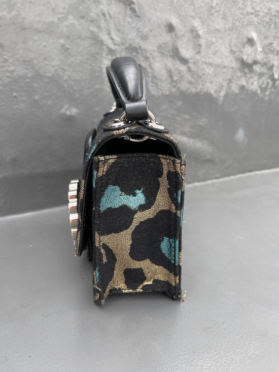 【Used】 <br>"MARC JACOBS"レオパード柄ハンドバッグ