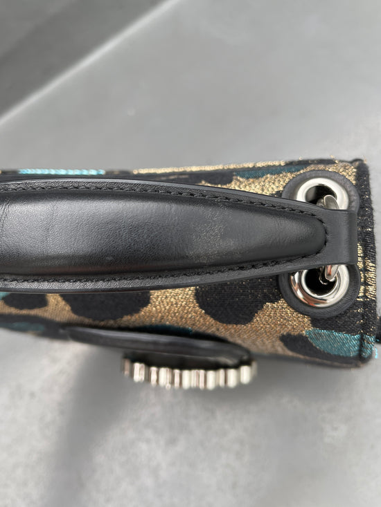 【Used】 <br>"MARC JACOBS"レオパード柄ハンドバッグ