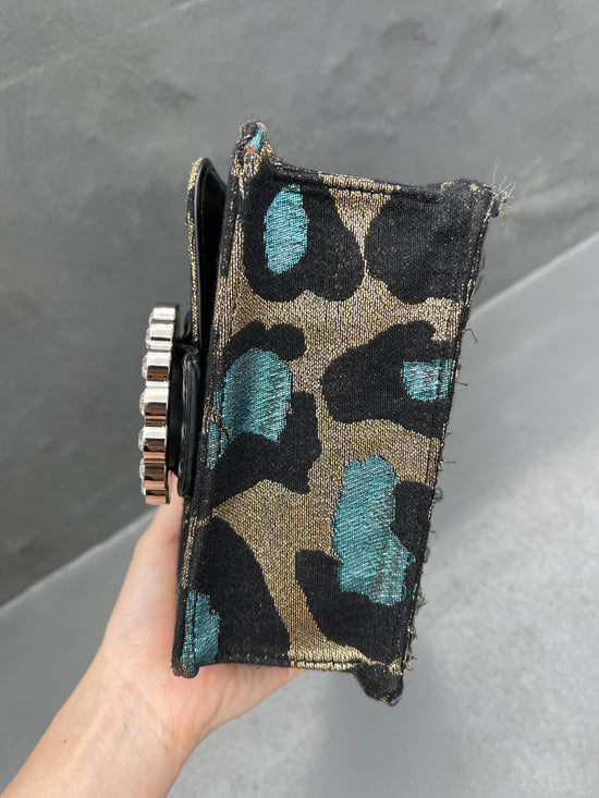 【Used】 <br>"MARC JACOBS"レオパード柄ハンドバッグ