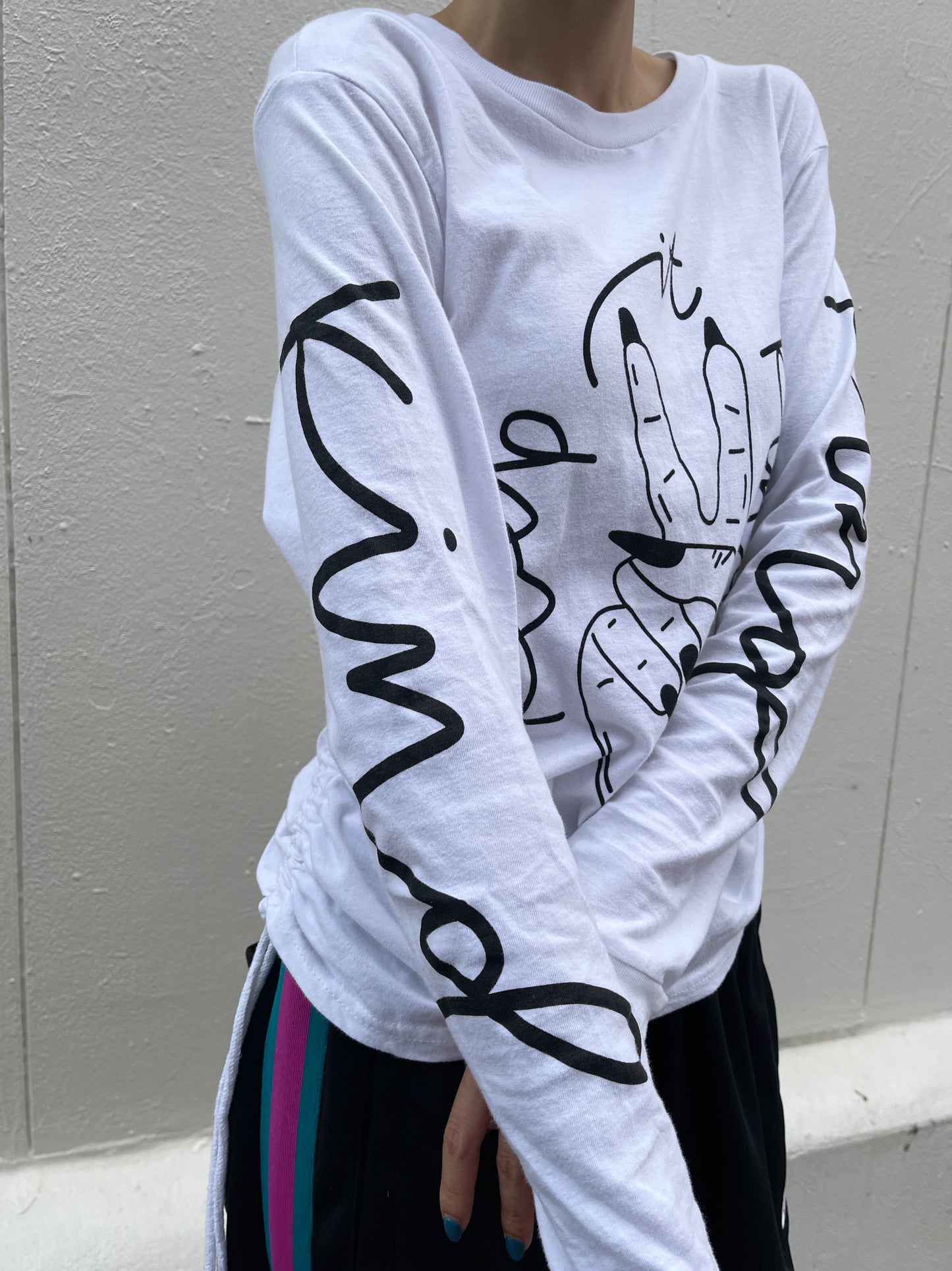 【Used】<br>ピースプリントロングTシャツ