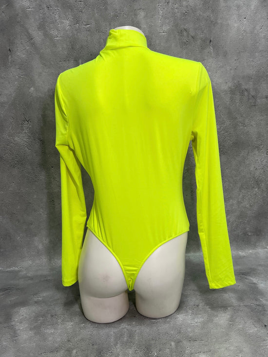 【Used】<br>ネオンイエローボディースーツ