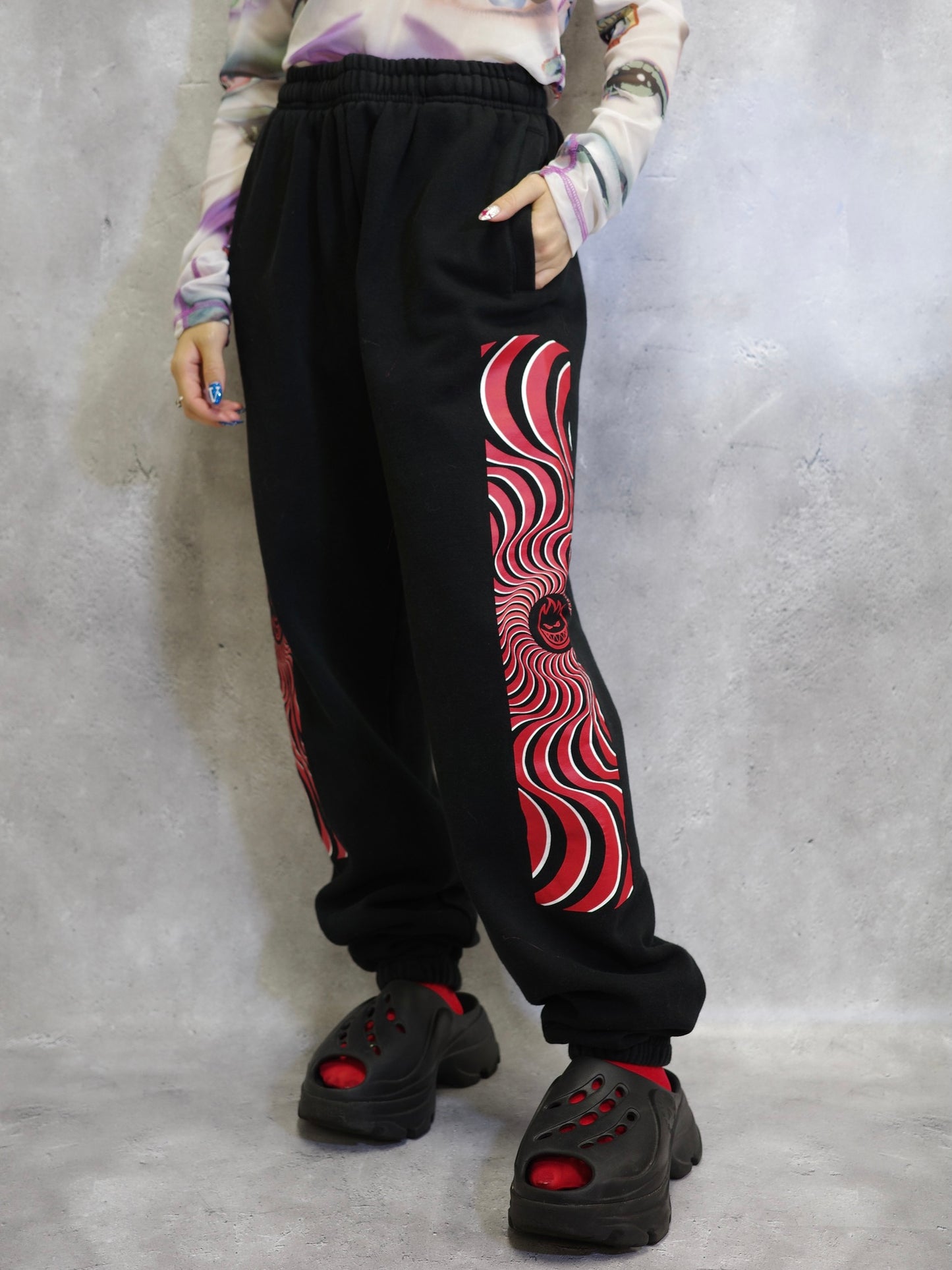 【Used】<br>"SPITFIRE WHEELS "スウェットパンツ