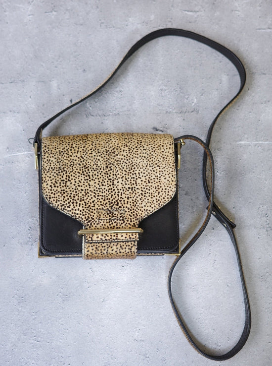 【Used】<br>”LOEFFLER RANDALL”ハラコレザーバッグ