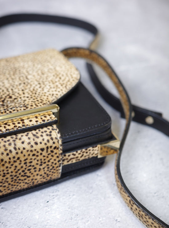 【Used】<br>”LOEFFLER RANDALL”ハラコレザーバッグ