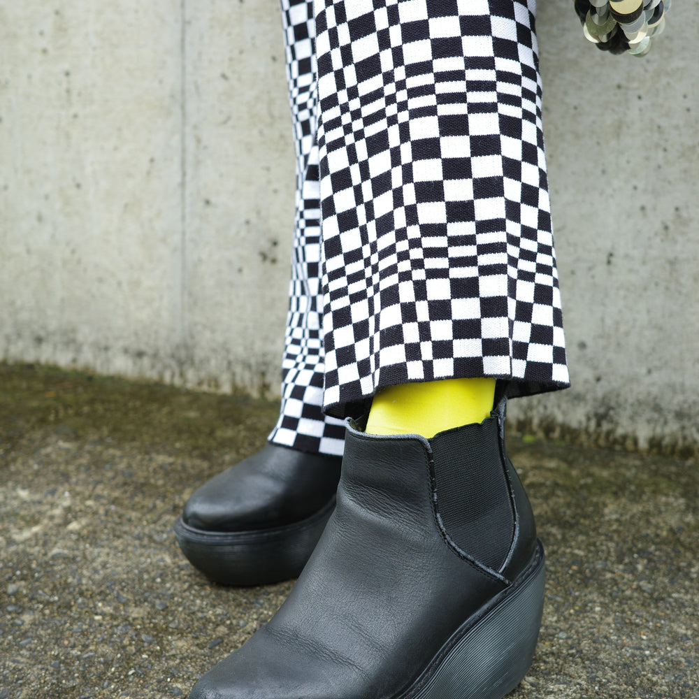 Dr.Martens ウェッジソールレザーブーツ