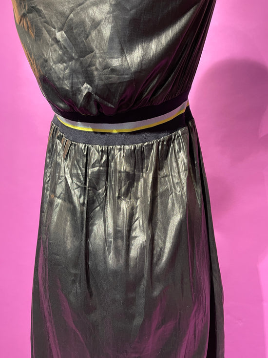 【Used】<br>ラスターブラックロングドレス