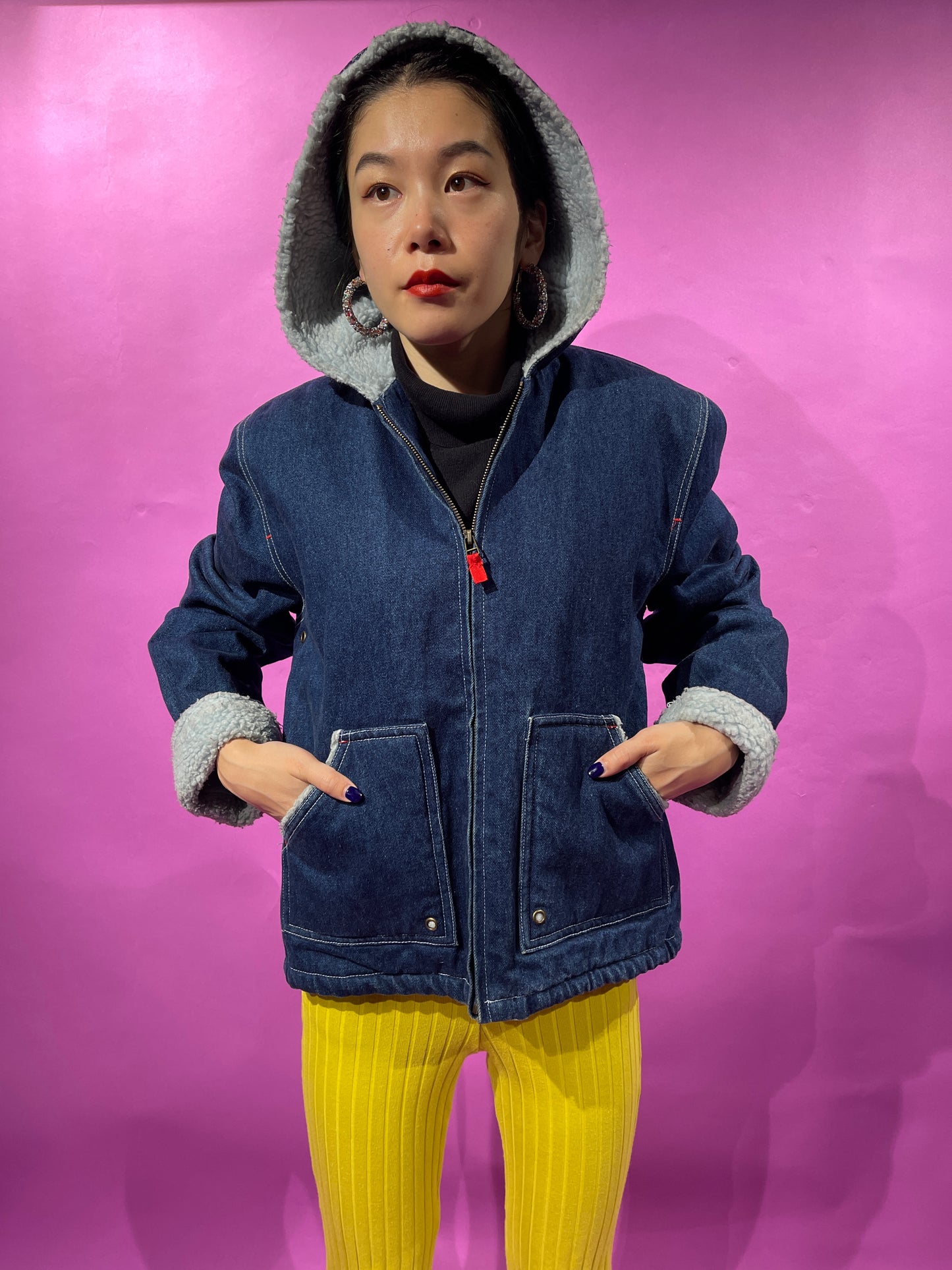 【Used】<br>デニムボアジャケット