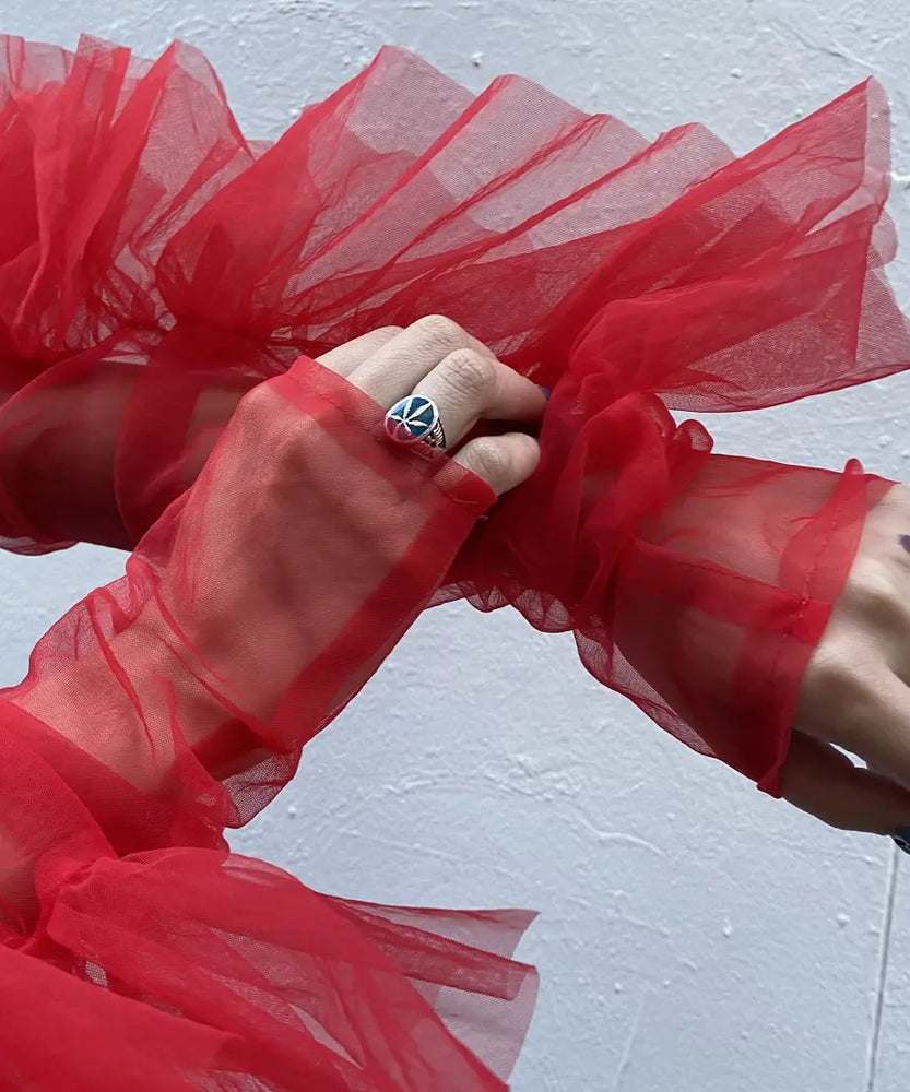 
                      
                        13 8.29 [Select] Tulle Frill Gloves
                      
                    