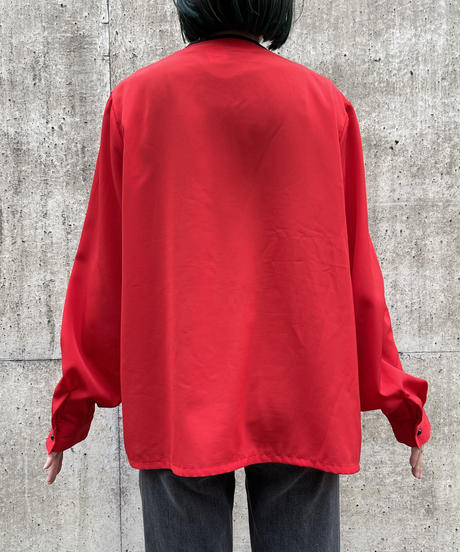 【Vintage】パイピングシャツ