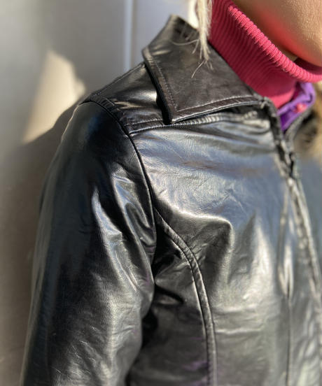 【Used】<br>エナメルジップジャケット