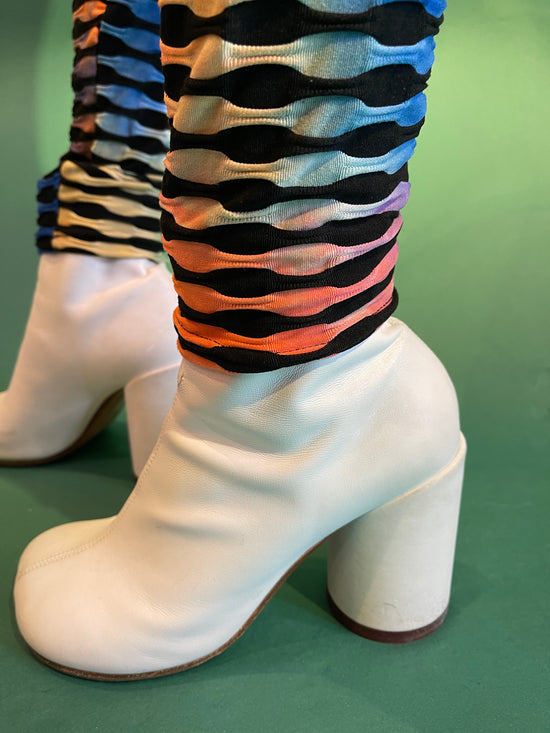 【Used】<br>ウェーブタイダイレギンス