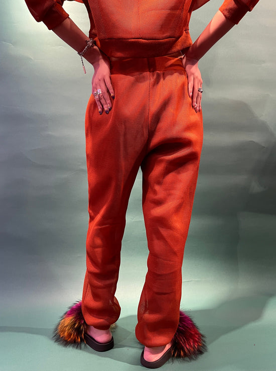 【Used】<br>オレンジメッシュセットアップ