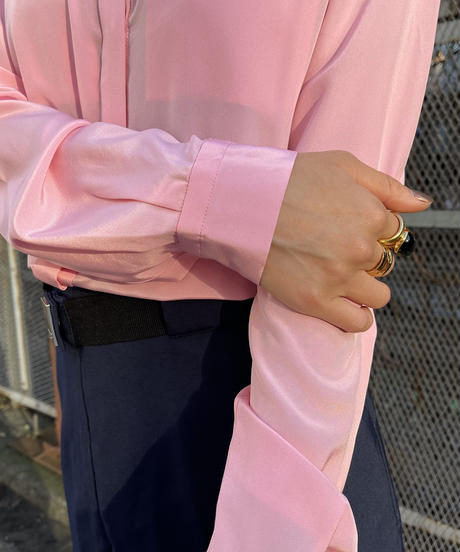 [Dead stock] "DIANE von FURSTENBERG" Bicolor shirt dress