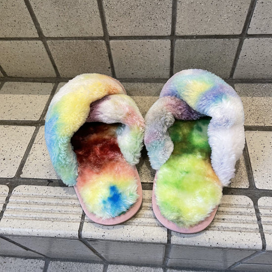 【Selected item】タイダイファーサンダル
